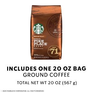 1 Serving Grande - Pike Place Roast - Nonfat Milk