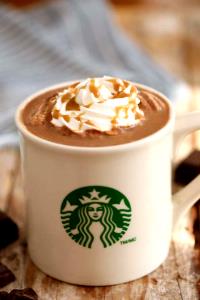 1 Serving Grande - Salted Caramel Signature Hot Chocolate - Whip - Whole Milk