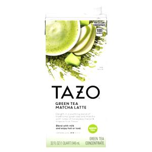 1 Serving Grande - Tazo Green Shaken Iced Tea - 2% Milk