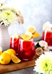 1 Serving Grande - Tazo Passion Shaken Iced Tea Lemonade - Soy (CD) Milk