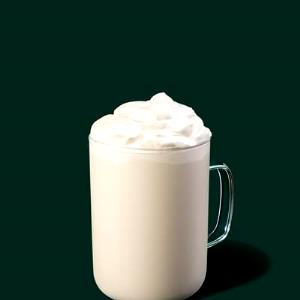 1 Serving Grande - White Hot Chocolate - No Whip - Soy (CD) Milk