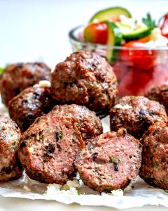 1 serving Grassfed Beef Meatballs & Peppers (Small)