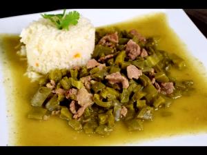 1 Serving Green Cactus Beef Combo