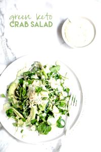 1 Serving Green Goddess Crab Salad