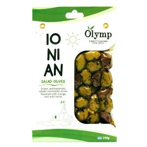 1 Serving Green Ionian Olives