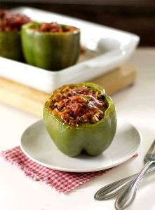 1 Serving Green Peppers Topping