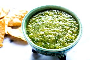 1 Serving Green Tomatillo Salsa