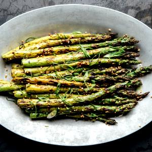 1 serving Grilled Asparagus (Side)