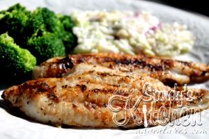 1 Serving Grilled Cajun Catfish