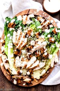 1 serving Grilled Chicken Caesar Salad (Half)