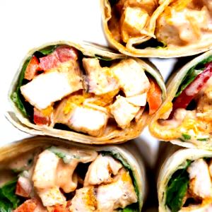 1 Serving Grilled Chicken Go Wrap Sandwich