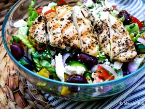 1 serving Grilled Chicken Salad (Regular)