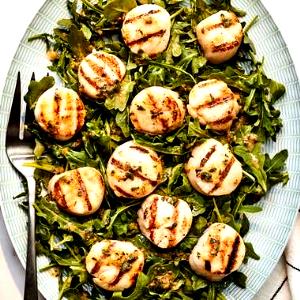 1 Serving Grilled Fresh Maine Scallops