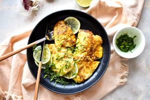 1 Serving Grilled Lime Tilapia - Special Request No Lime Butter
