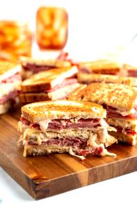 1 Serving Grilled Reuben Melt