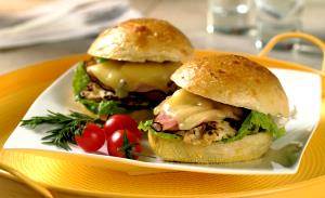 1 Serving Grilled Rosemary Chicken With Aged Cheddar