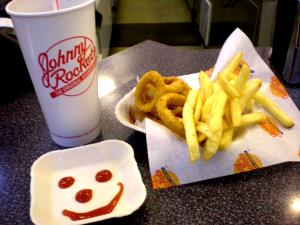 1 Serving Half Fries & Half Rings