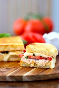 1 Serving Half Frontega Chicken On Focaccia Hot Panini