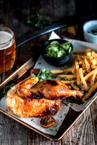 1 serving Half Rotisserie Chicken