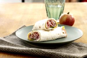 1 Serving Ham And Cheese Wrap