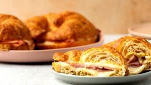 1 Serving Ham And Swiss Cheese Croissant