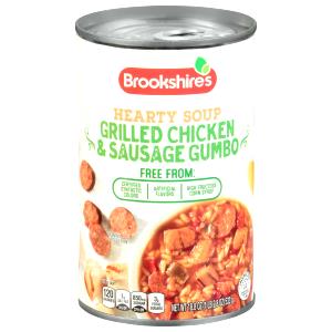 1 Serving Hearty Grilled Chicken And Sausage Gumbo Soup