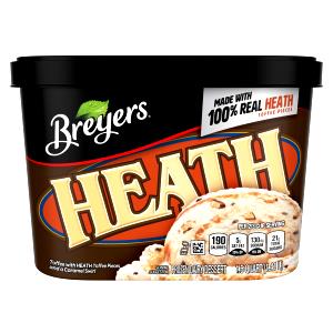 1 Serving Heath Ice Cream Quart