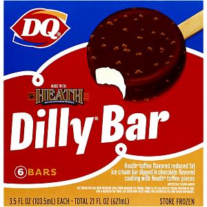 1 Serving Heath Dilly Bar