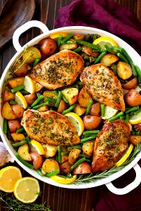1 Serving Herb Chicken Entree