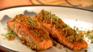 1 serving Herb Crusted Salmon