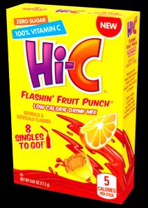1 Serving Hi-C Flashing Fruit Punch Small