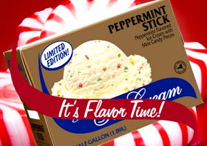 1 Serving Holiday Peppermint Premium Ice Cream