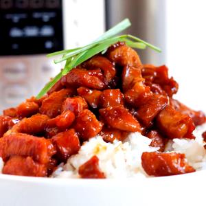 1 Serving Honey Bourbon Chicken - Regular