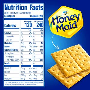 1 Serving Honey Grahams Crackers