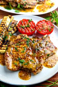 1 serving Honey Mustard Pork Chops