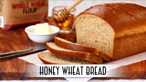 1 Serving Honey Wheat Bun Dough Loaf
