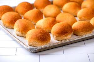 1 Serving Honey Wheat Ranch Yeast Rolls Tray Pack Roll Doughs - Proof & Bake