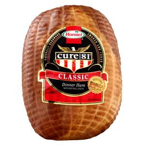 1 Serving Hormel Cure 81 Boneless Spiral Sliced Half Ham