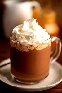1 Serving Hot Caramel Mocha Chocolate Milk 8Oz