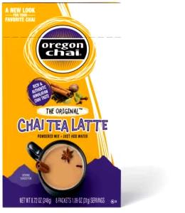 1 Serving Hot Chai Latte Oregon Chai 20Oz
