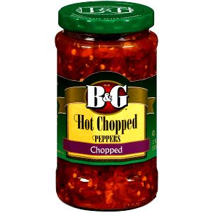 1 Serving Hot Chopped Roasted Peppers