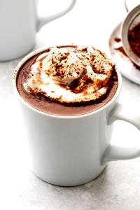 1 Serving Hot Cocoa With Whip And Flavor - Soy Milk - 12 Oz.