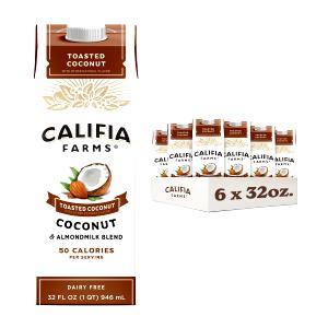 1 Serving Hot Coconut Almond Mocha Non-Fat Milk 12Oz