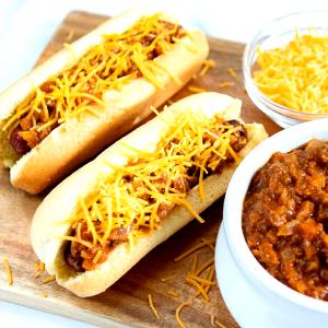 1 Serving Hot Dog - Chili/Cheese