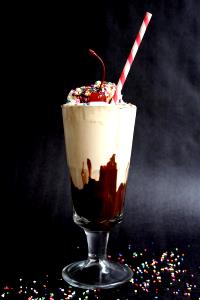 1 Serving Hot Fudge Shake-Regular