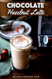 1 Serving Hot Latte, Hazelnut/Chocolate Regular