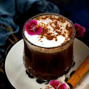 1 Serving Hot Mexican Mocha Non-Fat Milk 16Oz