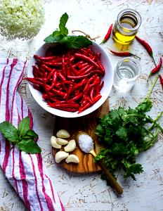 1 serving Hot Pepper Mix