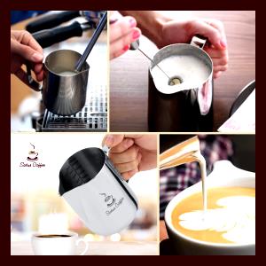 1 Serving Hot Pixie Mate Latte Nf Milk 12Oz