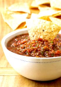 1 Serving Hot Salsa Mix, Prepared